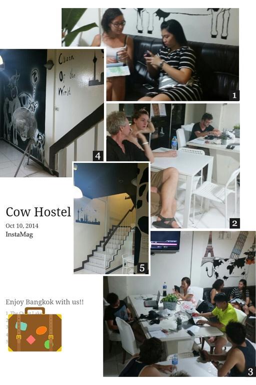 Mad Cow Hostel Banguecoque Exterior foto